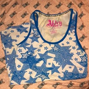 Rare abbey dawn blue star tank